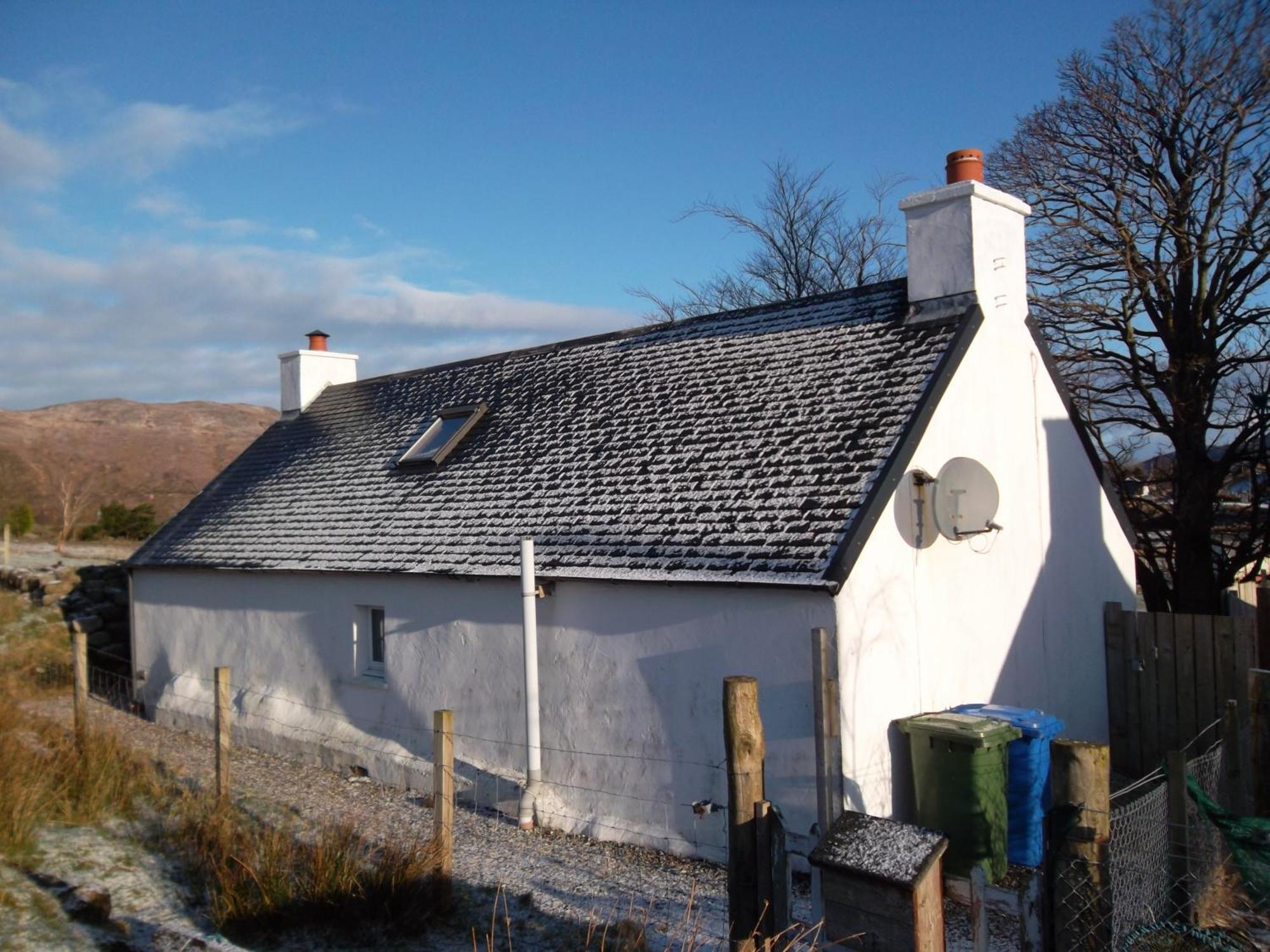Glas Bheinn Cottage Luib Bagian luar foto